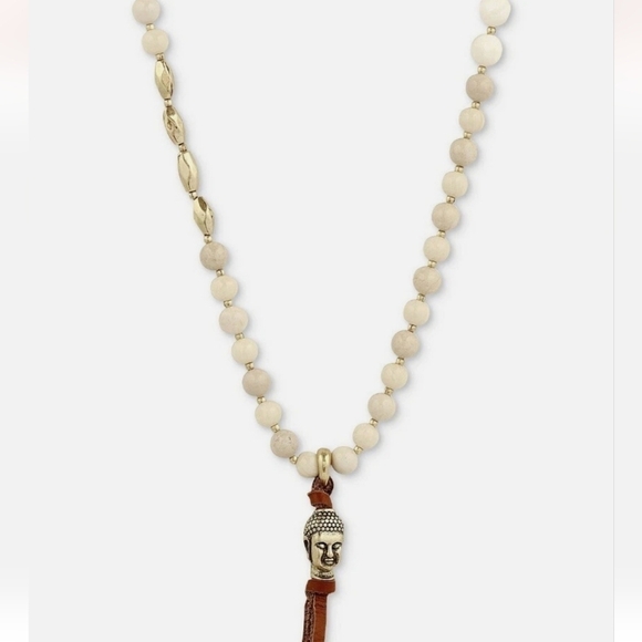 Lucky Brand Jewelry - Lucky BRAND Women's Buddha Beaded Necklace Gold 211- Measuring 31.5"